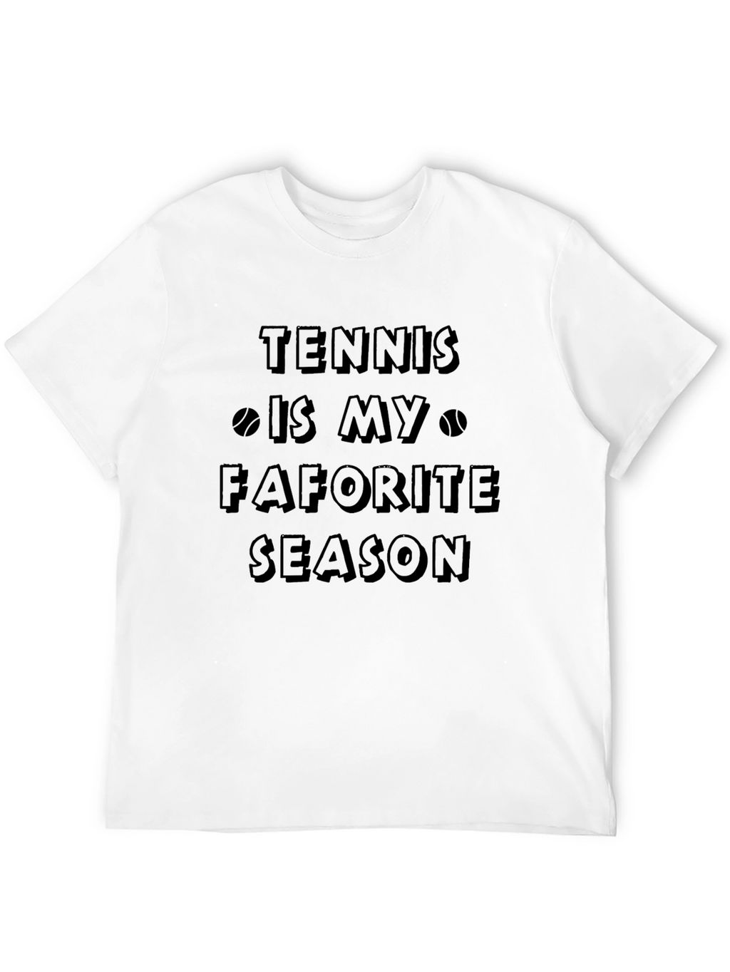 Tennis is My Favorite Season Graphic Tee