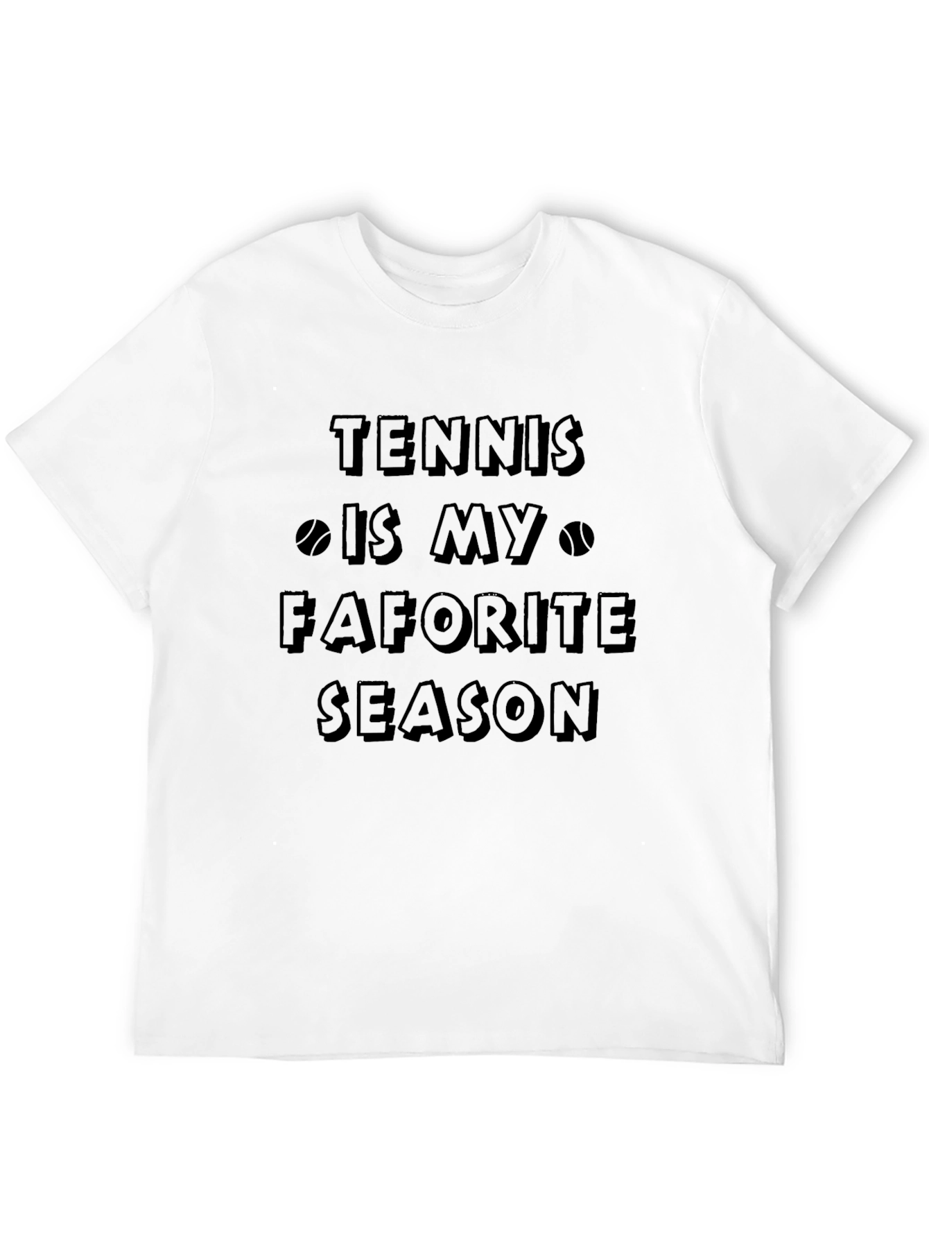 Tennis is My Favorite Season Graphic Tee
