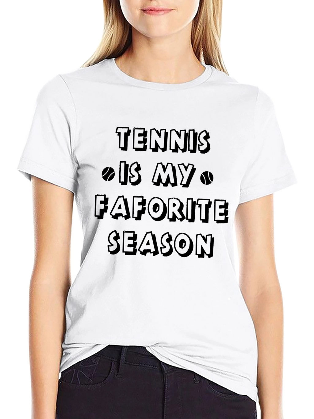 Tennis is My Favorite Season Graphic Tee