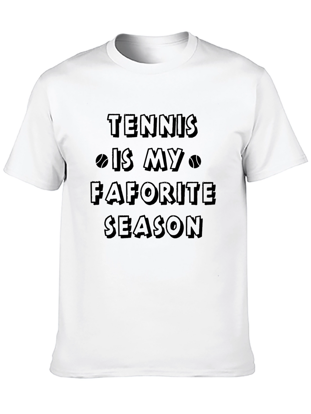 Tennis is My Favorite Season Graphic Tee