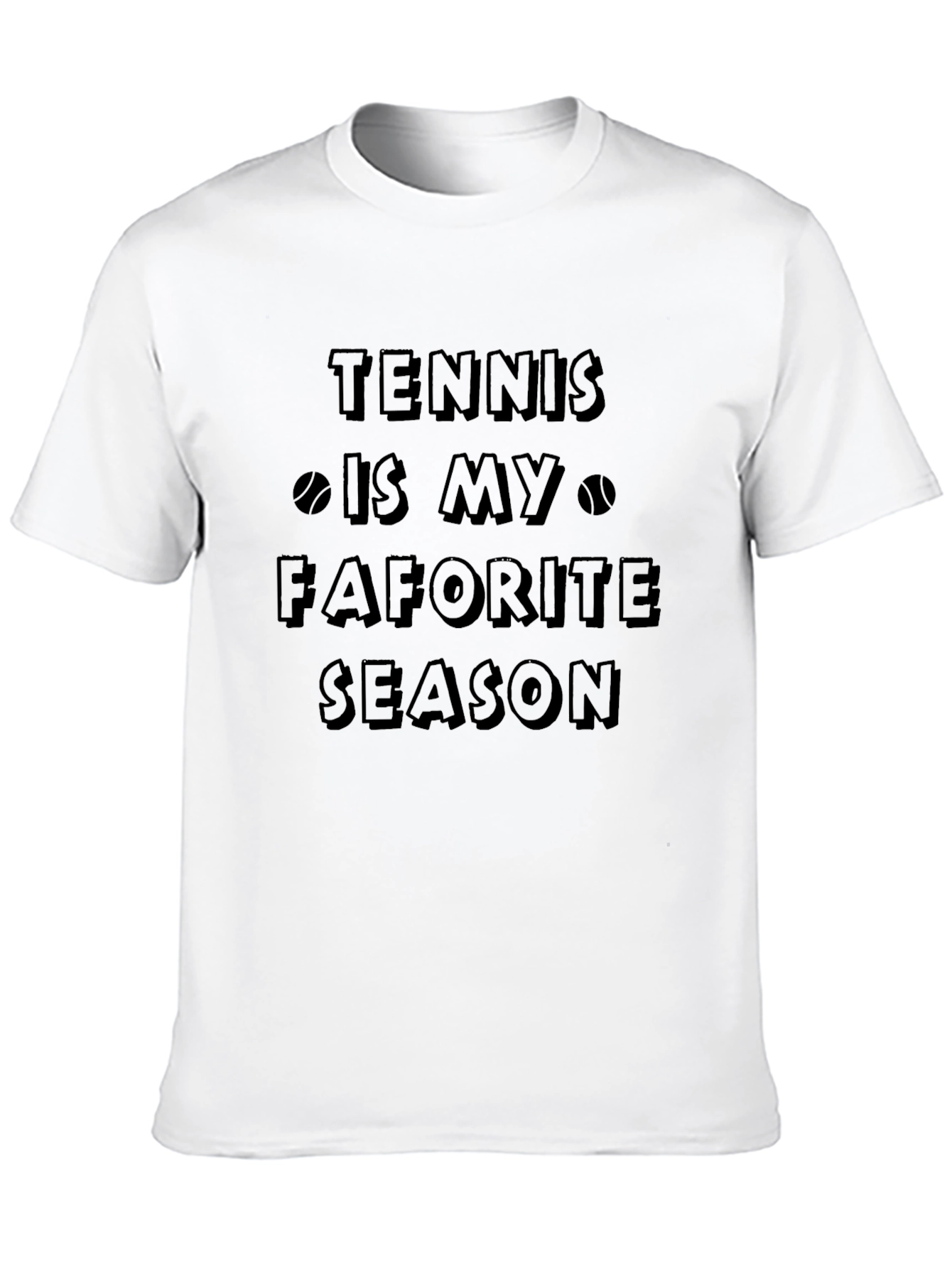 Tennis is My Favorite Season Graphic Tee