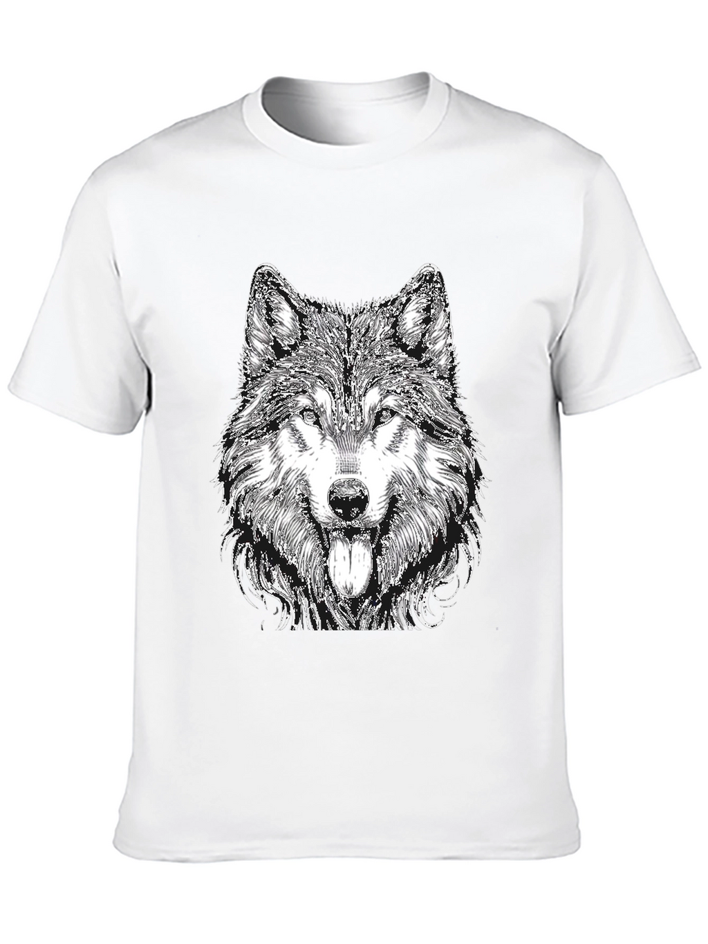 Wolf Graphic Tee - Black