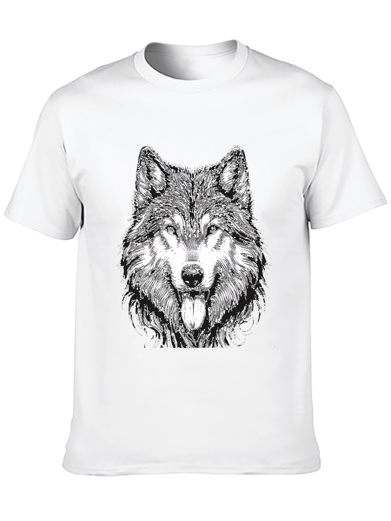 Wolf Graphic Tee - Black