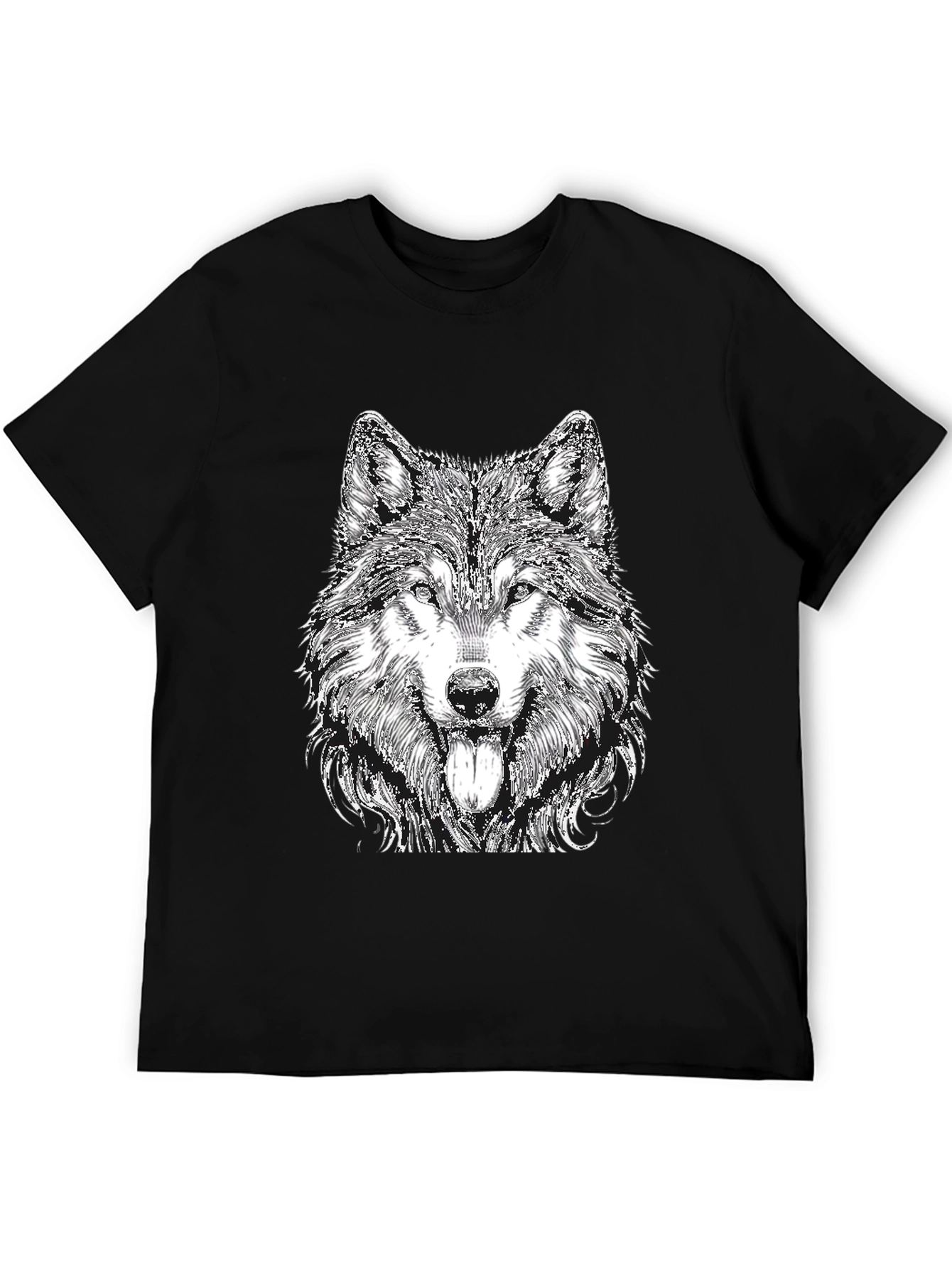 Wolf Graphic Tee - Black