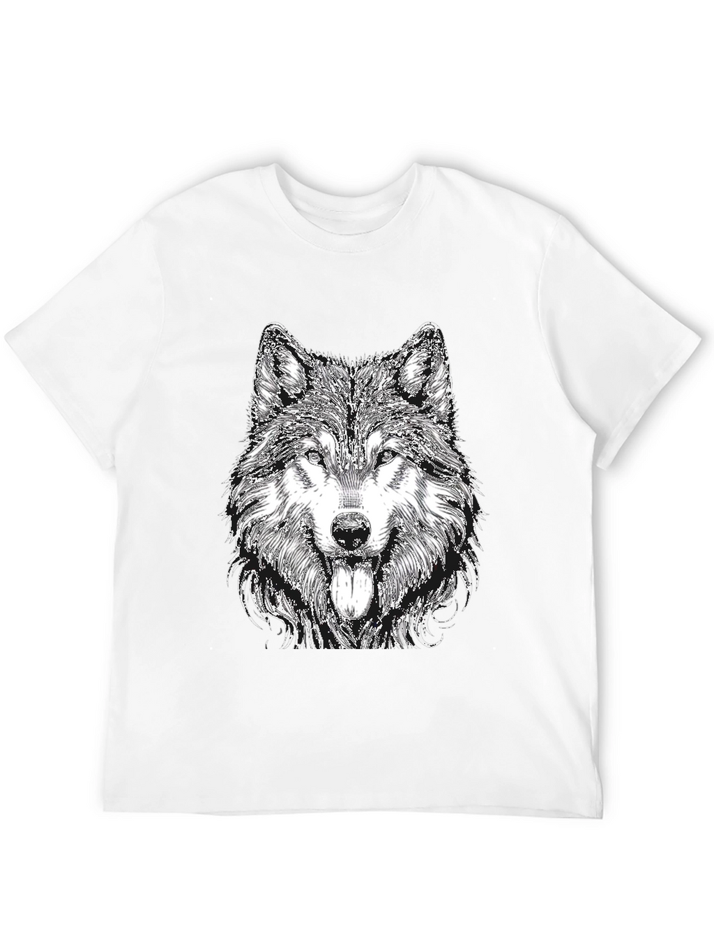 Wolf Graphic Tee - Black