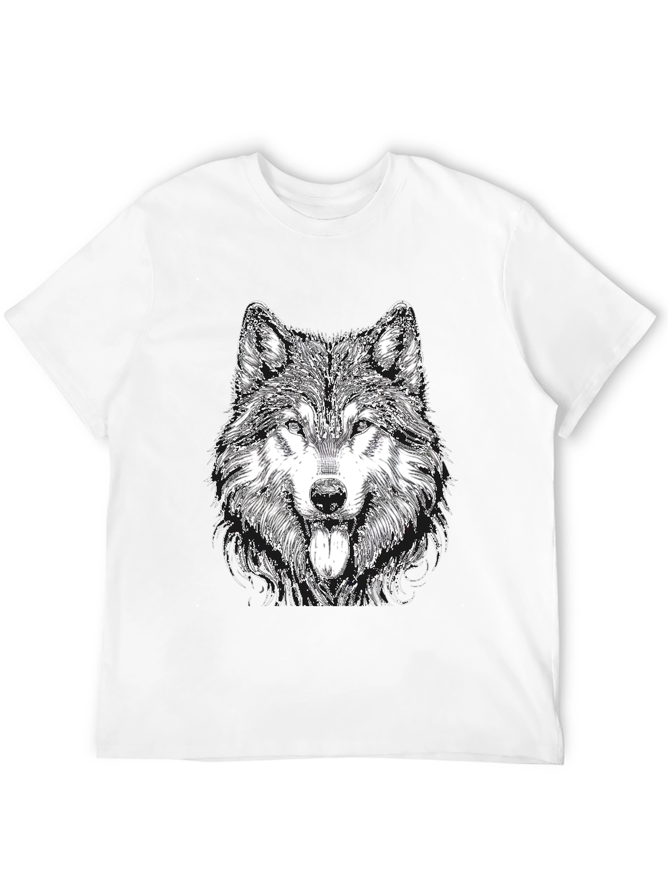 Wolf Graphic Tee - Black
