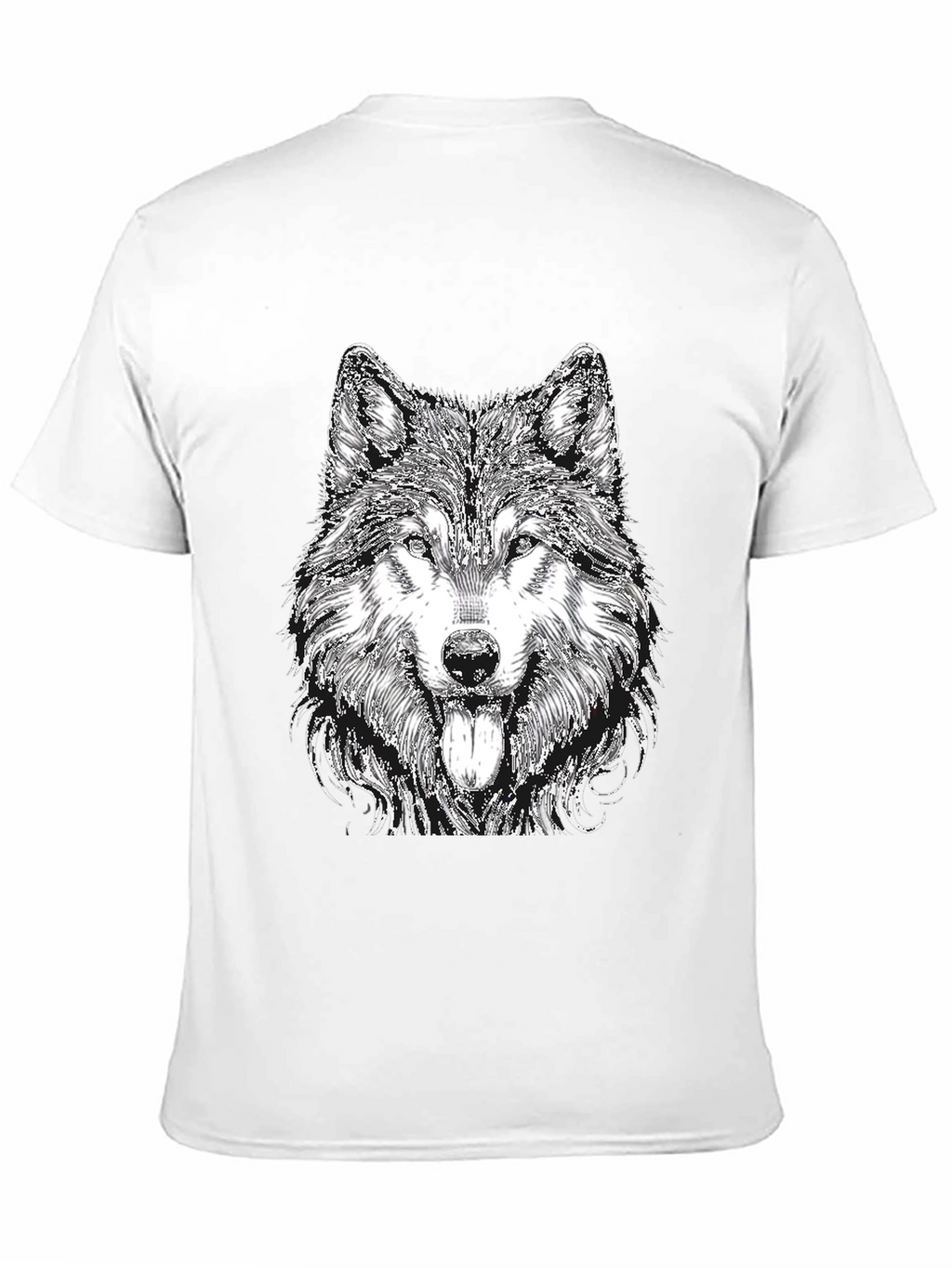 Wolf Graphic Tee - Black