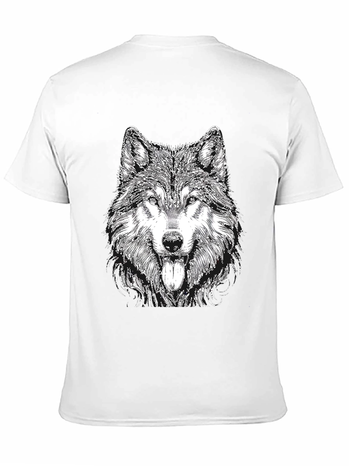 Wolf Graphic Tee - Black
