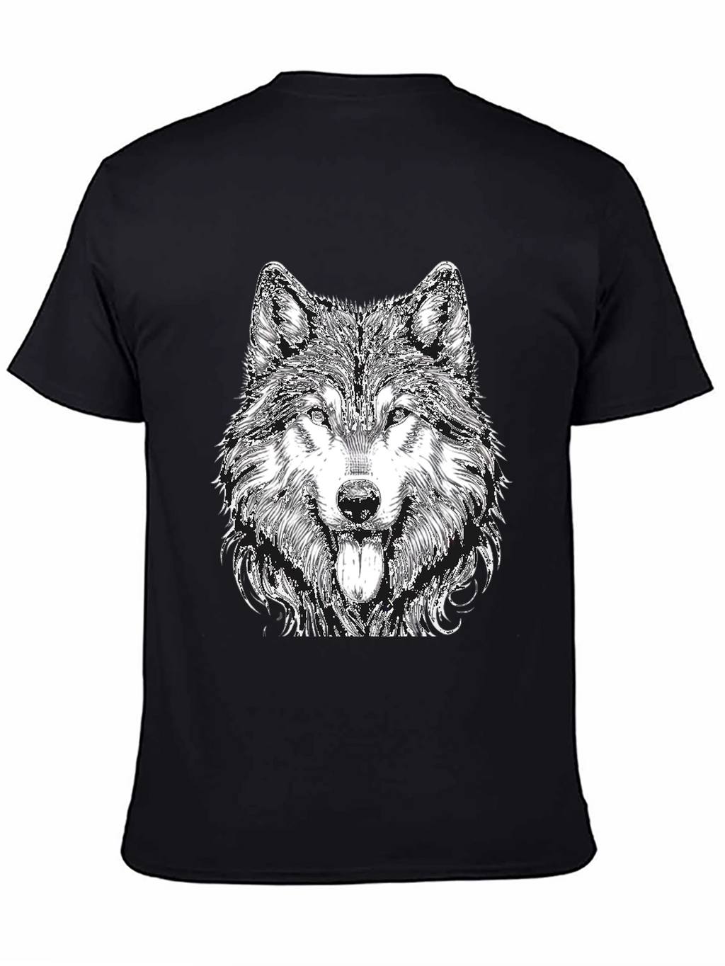 Wolf Graphic Tee - Black