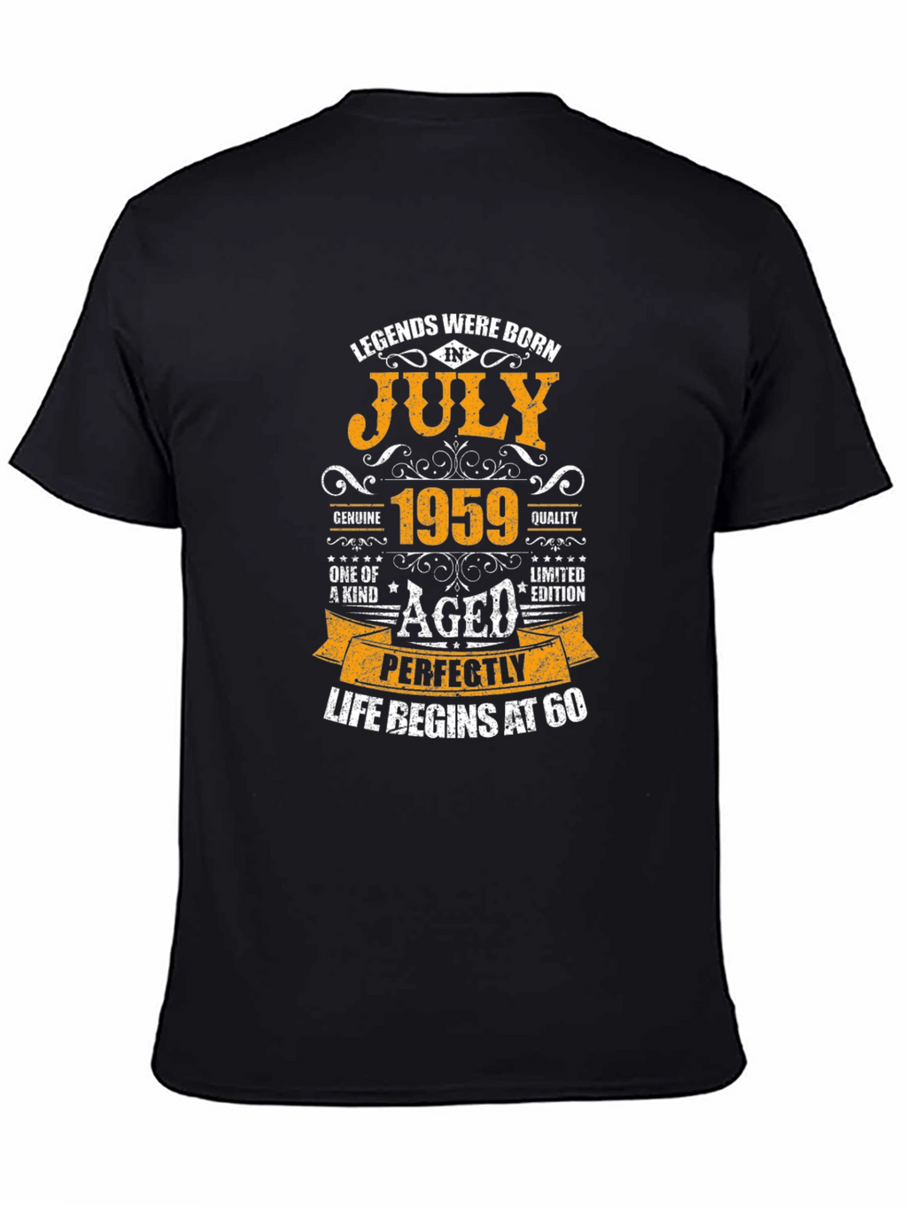 Legends Born In July 1959 Aged Perfectly T-Shirt