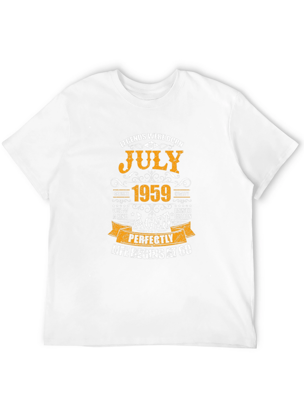 Legends Born In July 1959 Aged Perfectly T-Shirt