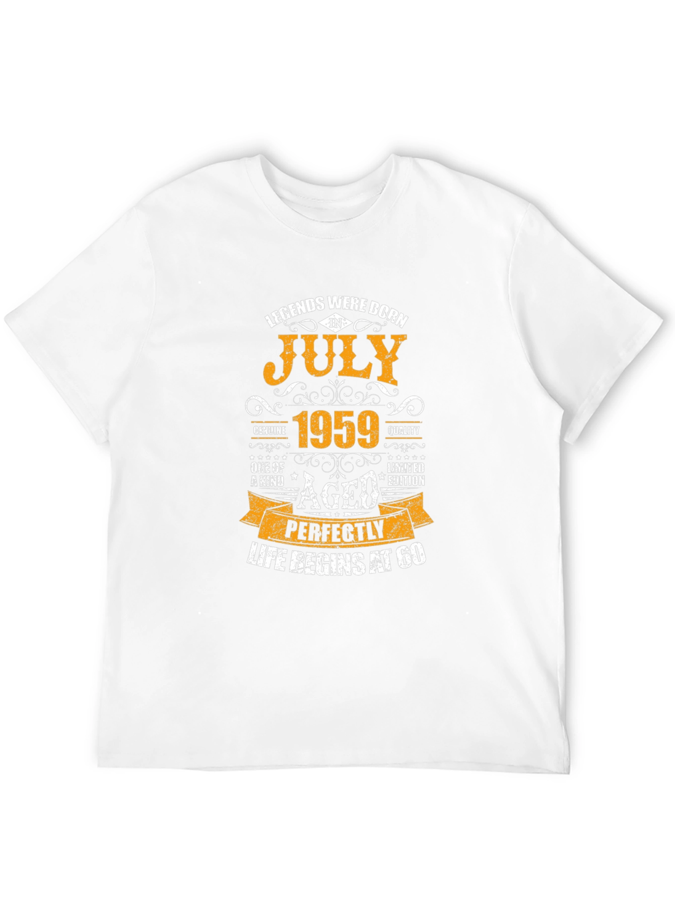 Legends Born In July 1959 Aged Perfectly T-Shirt
