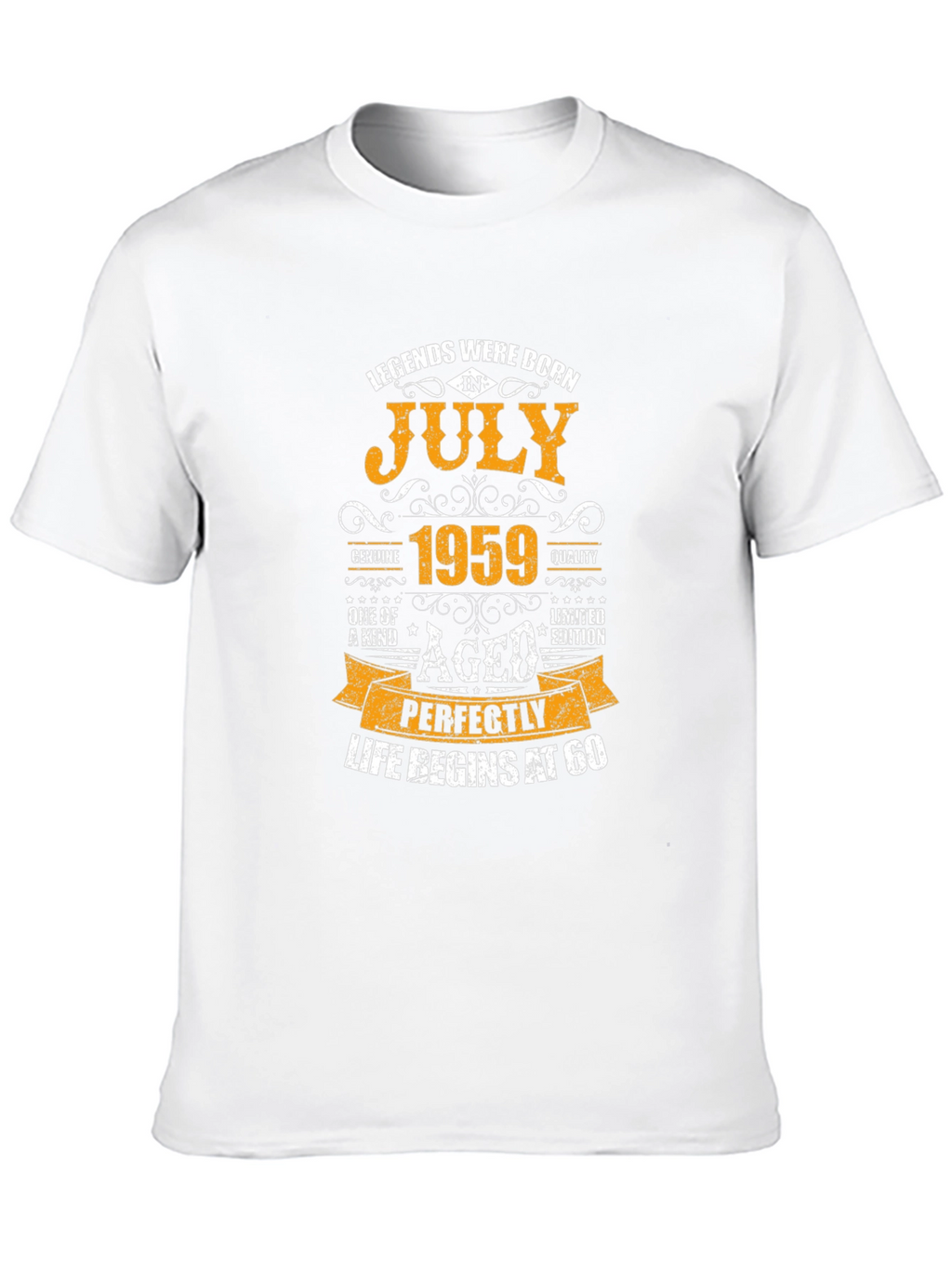 Legends Born In July 1959 Aged Perfectly T-Shirt