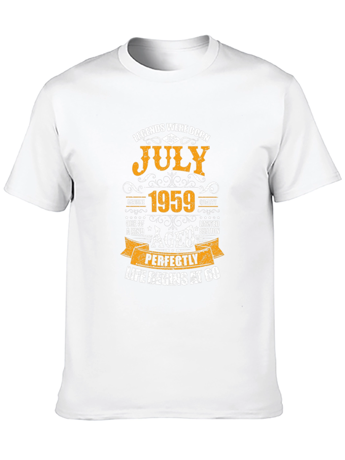 Legends Born In July 1959 Aged Perfectly T-Shirt