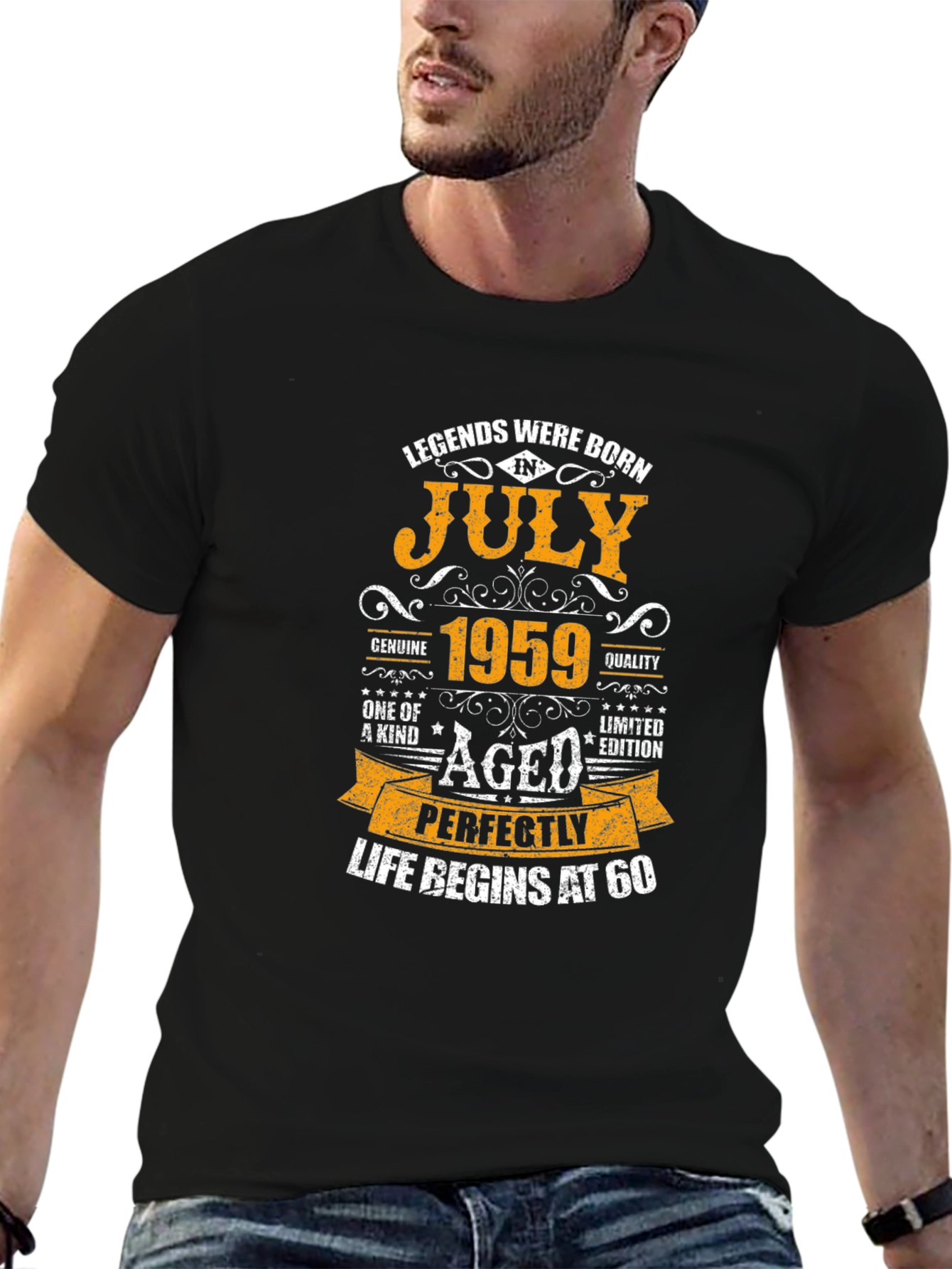 Legends Born In July 1959 Aged Perfectly T-Shirt