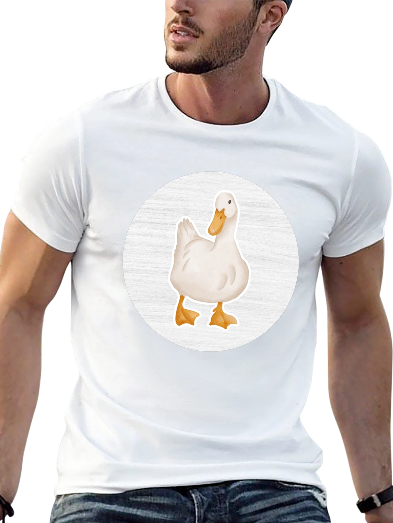 Duck Graphic Tee - Casual Comfort