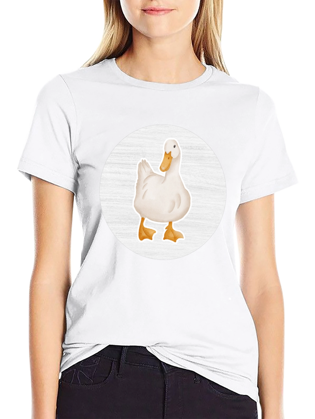 Duck Graphic Tee - Casual Comfort