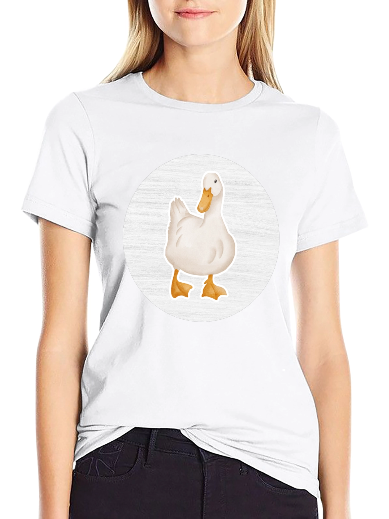 Duck Graphic Tee - Casual Comfort