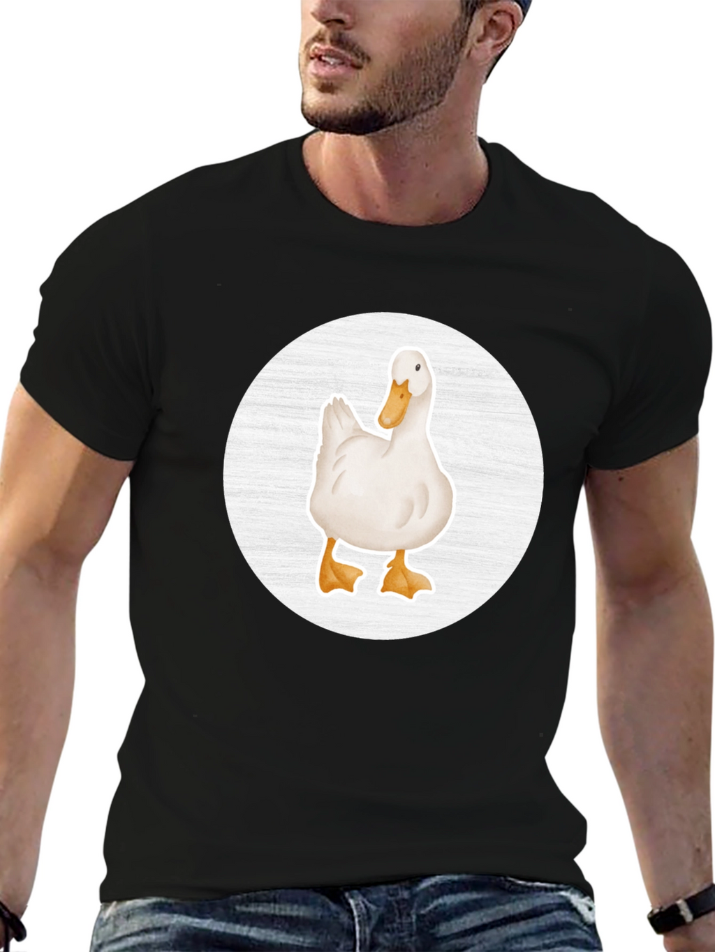 Duck Graphic Tee - Casual Comfort
