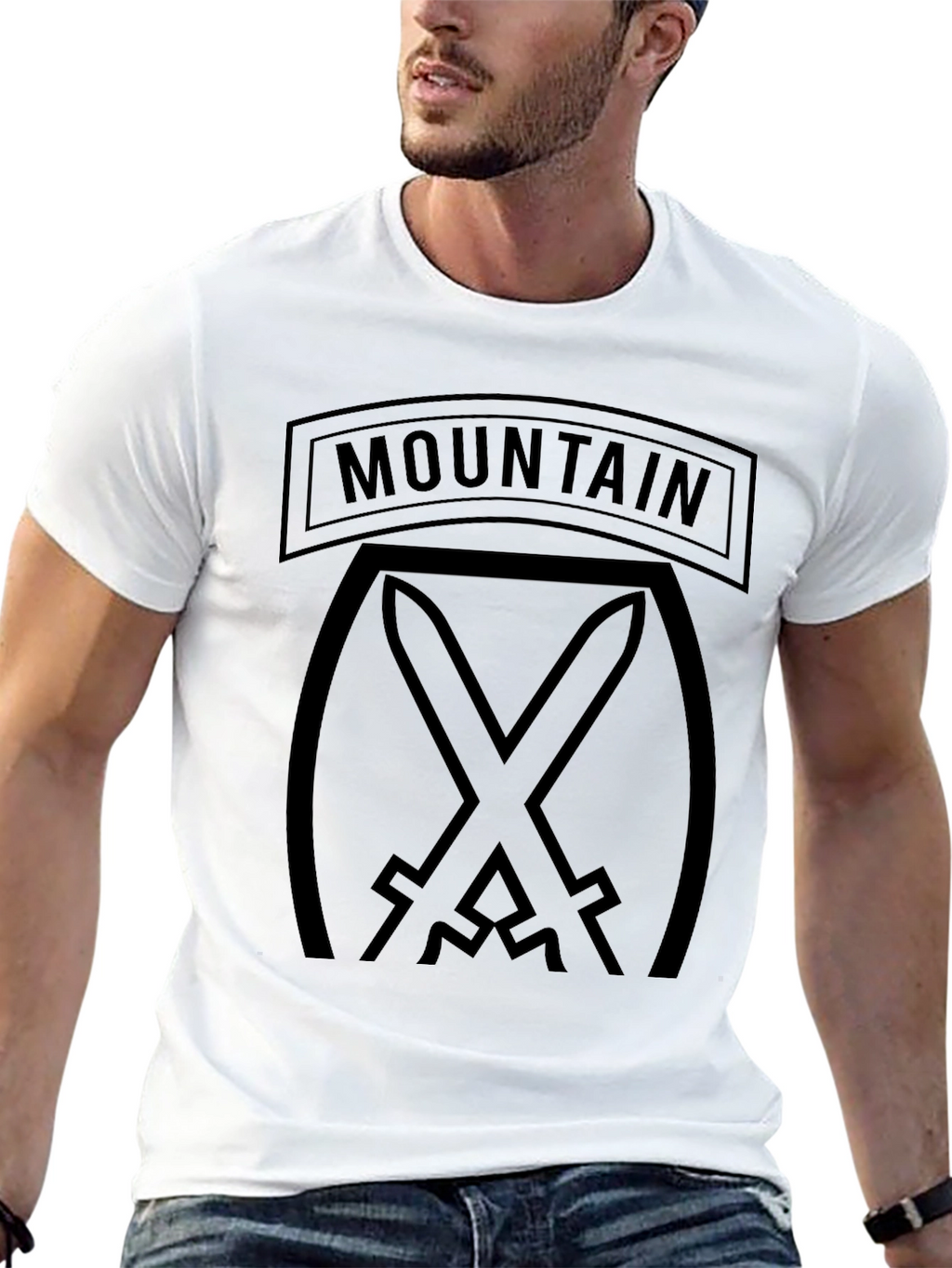 Mountain Division Graphic Tee - Black