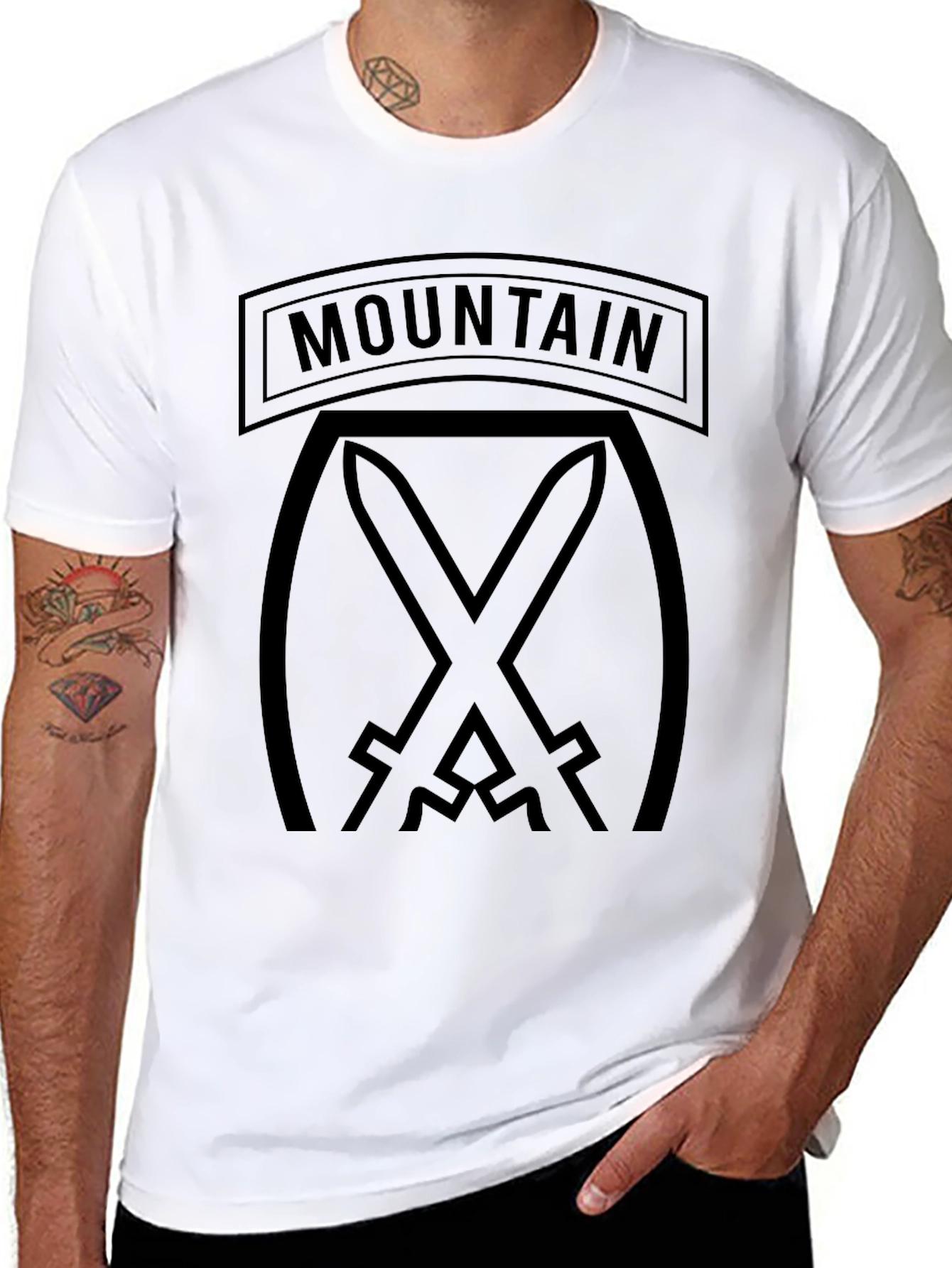 Mountain Division Graphic Tee - Black