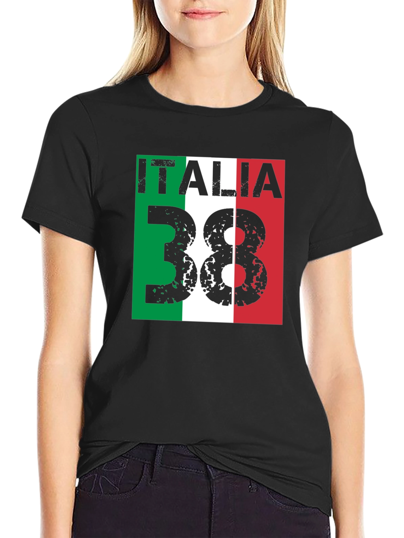 Italia 38 Italian Flag T-Shirt
