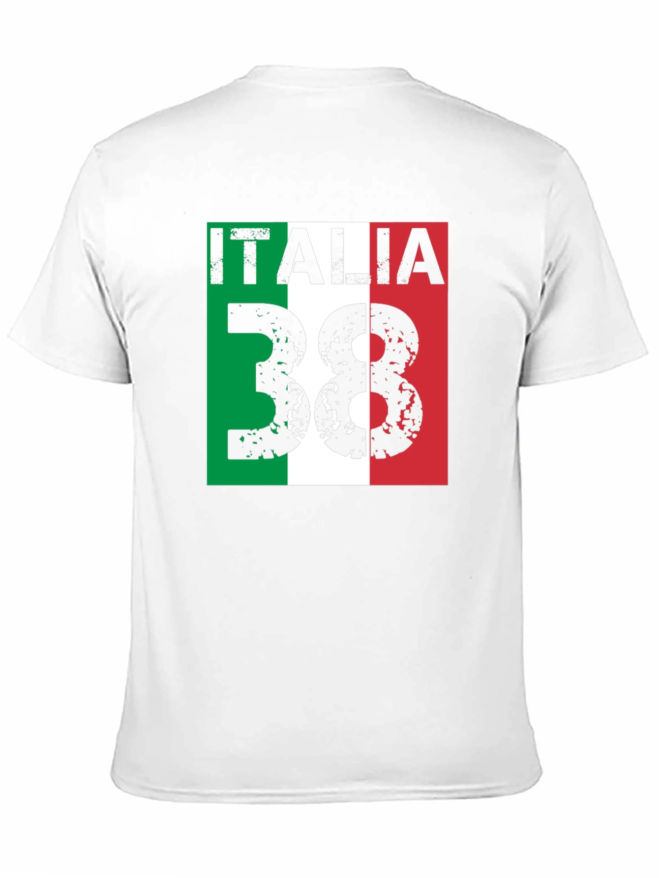 Italia 38 Italian Flag T-Shirt