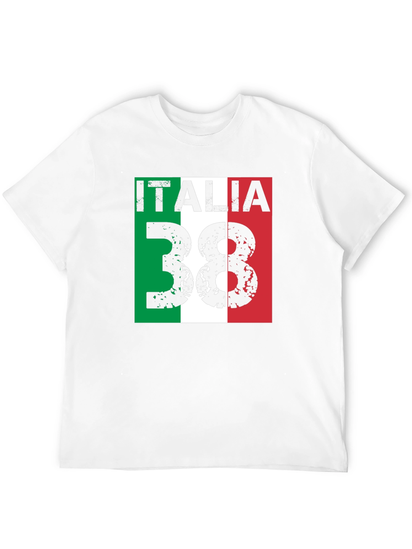 Italia 38 Italian Flag T-Shirt