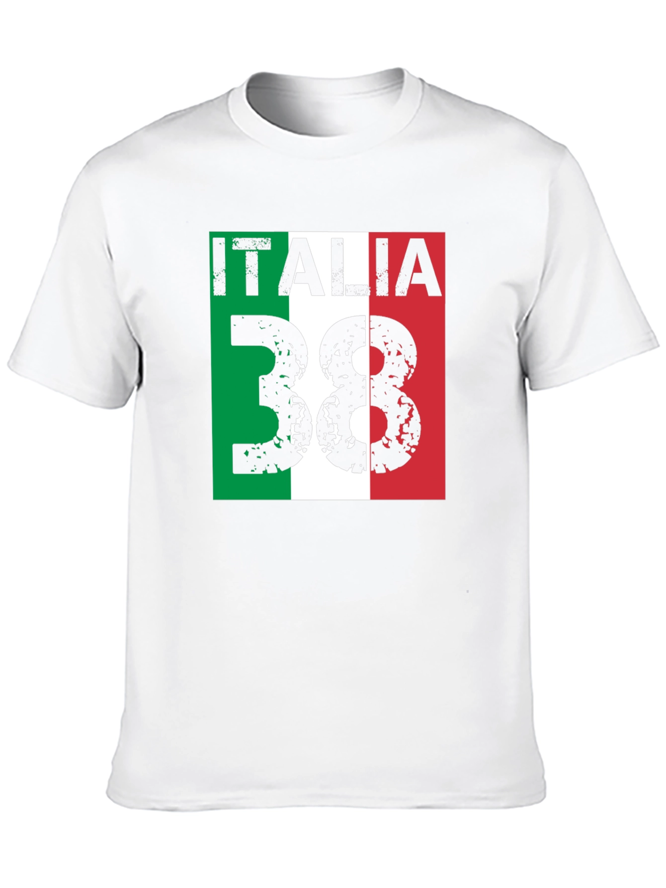 Italia 38 Italian Flag T-Shirt