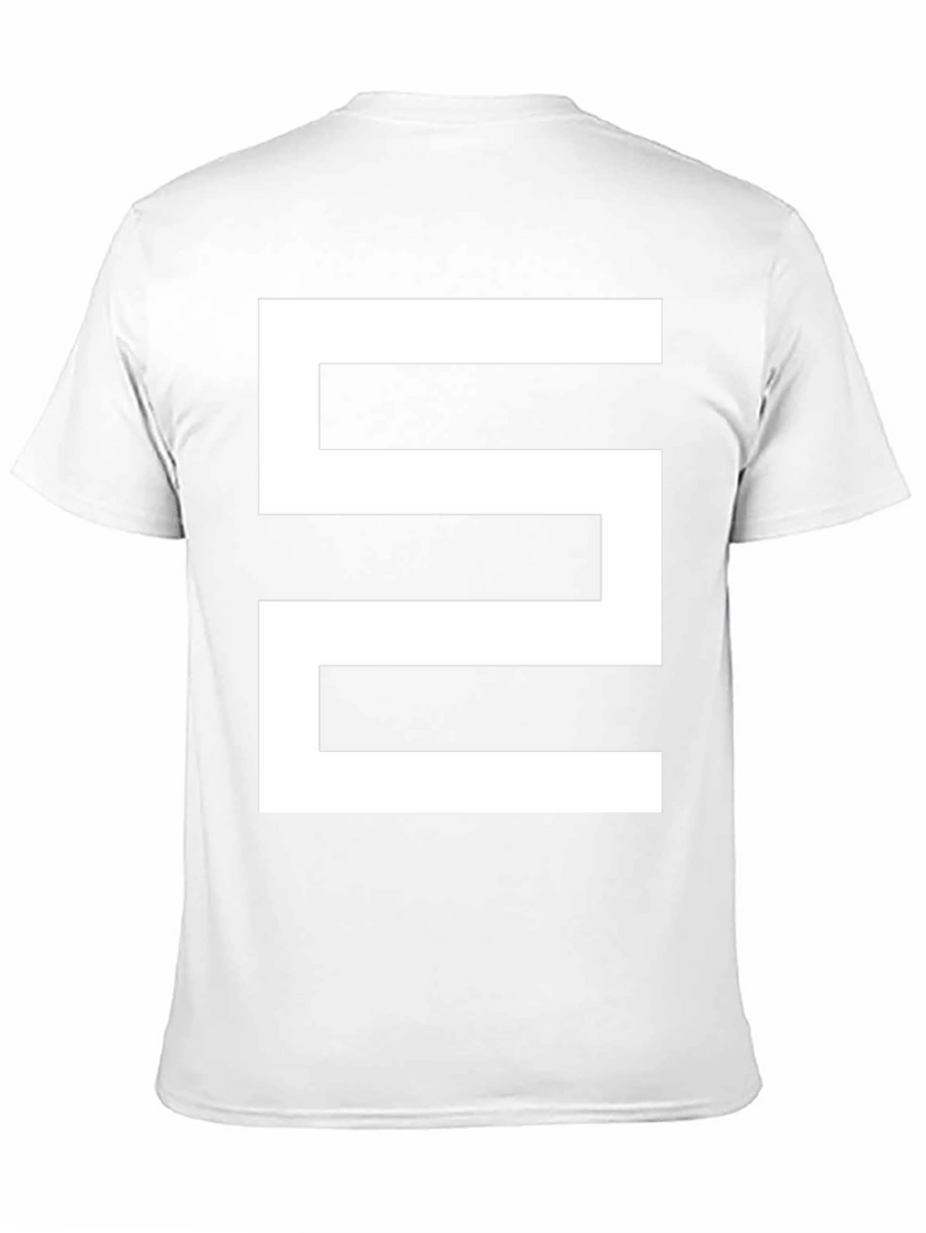 Abstract Geometric Graphic Black T-Shirt