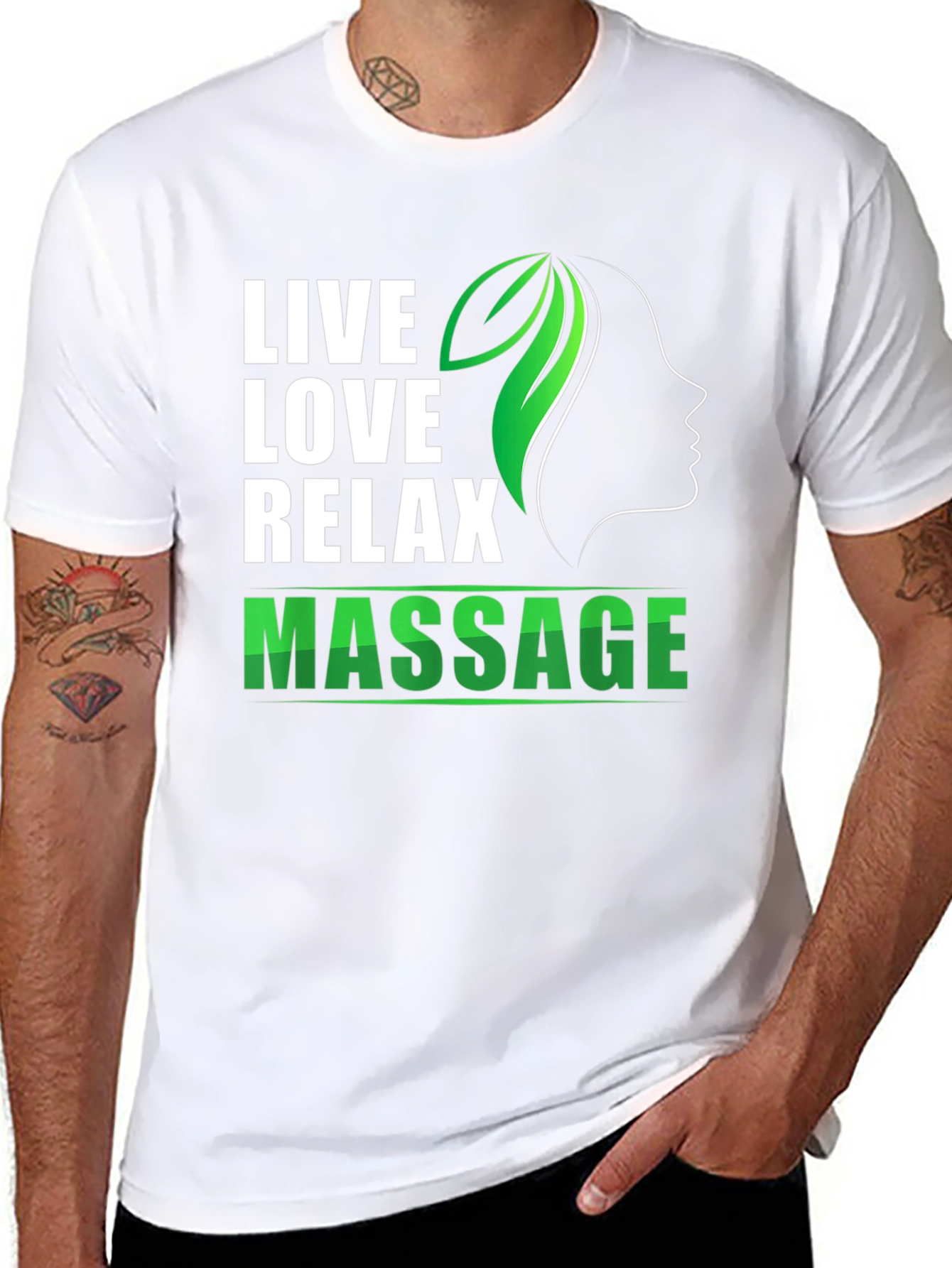 Live Love Relax Massage T-Shirt