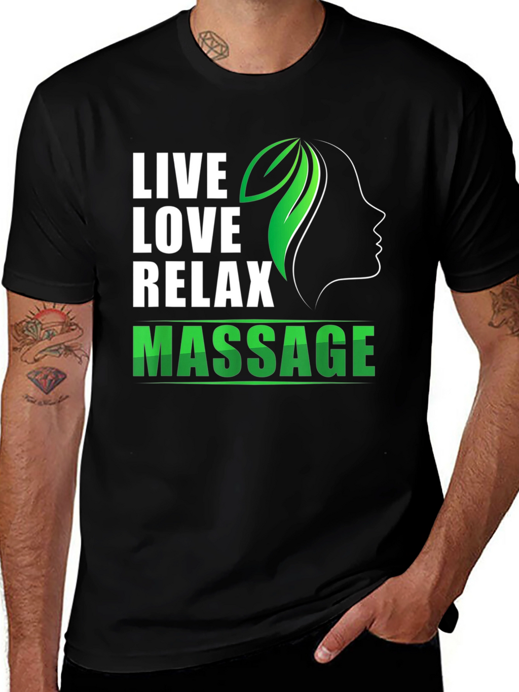 Live Love Relax Massage T-Shirt
