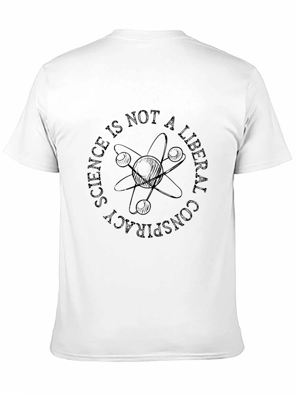 Science is Not a Liberal Conspiracy Graphic T-Shirt