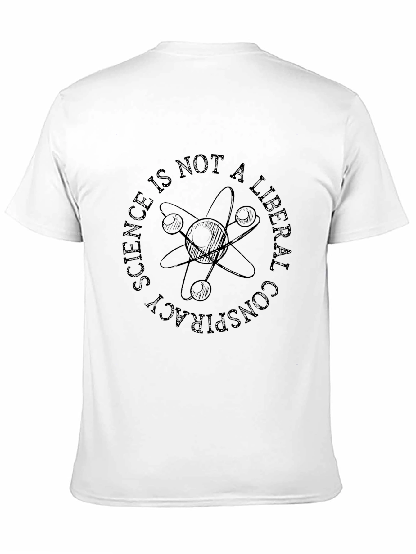 Science is Not a Liberal Conspiracy Graphic T-Shirt