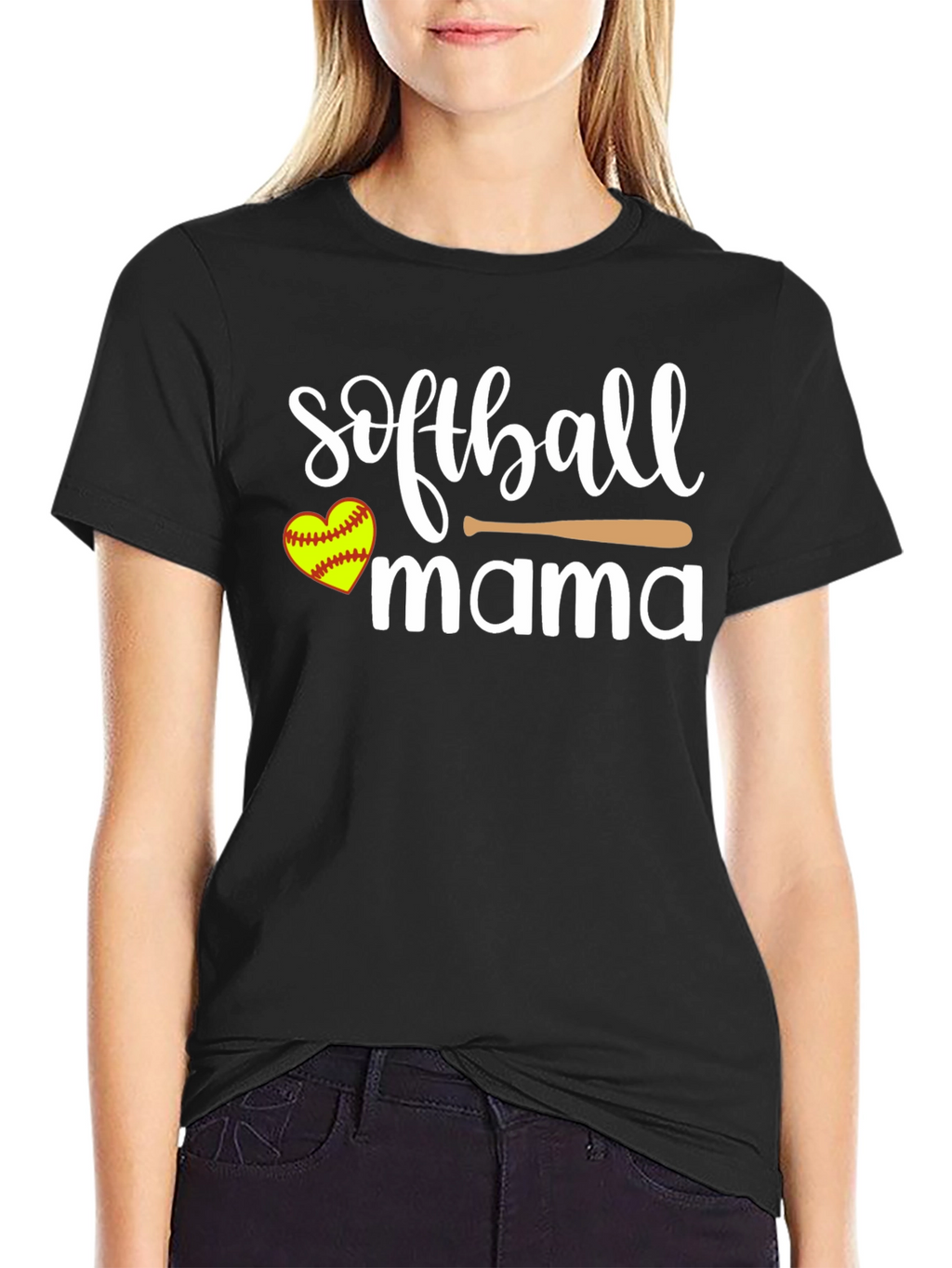 Softball Mama Graphic Tee