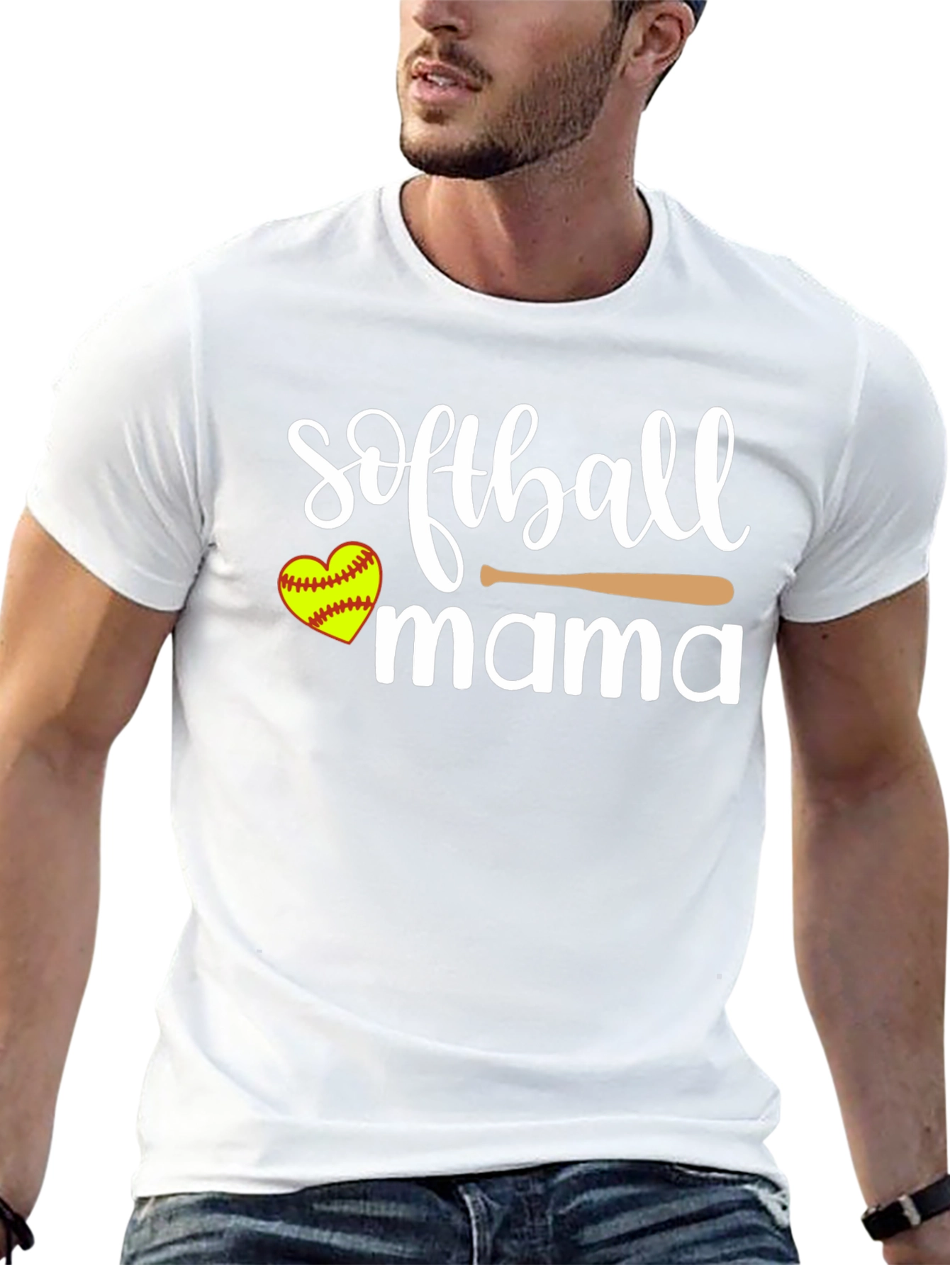 Softball Mama Graphic Tee