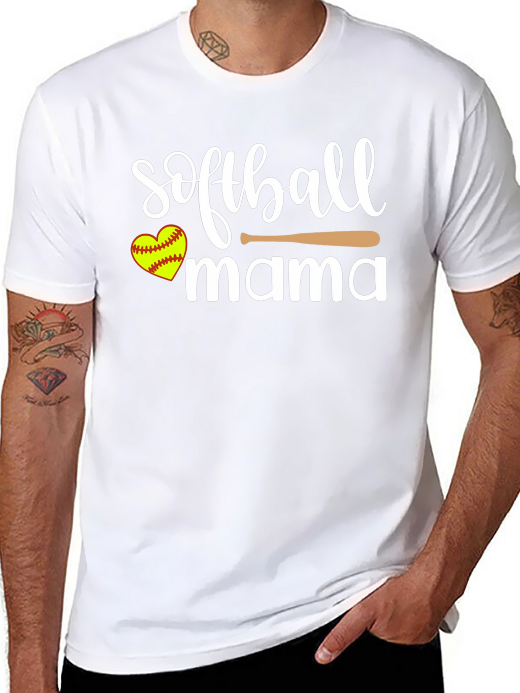 Softball Mama Graphic Tee