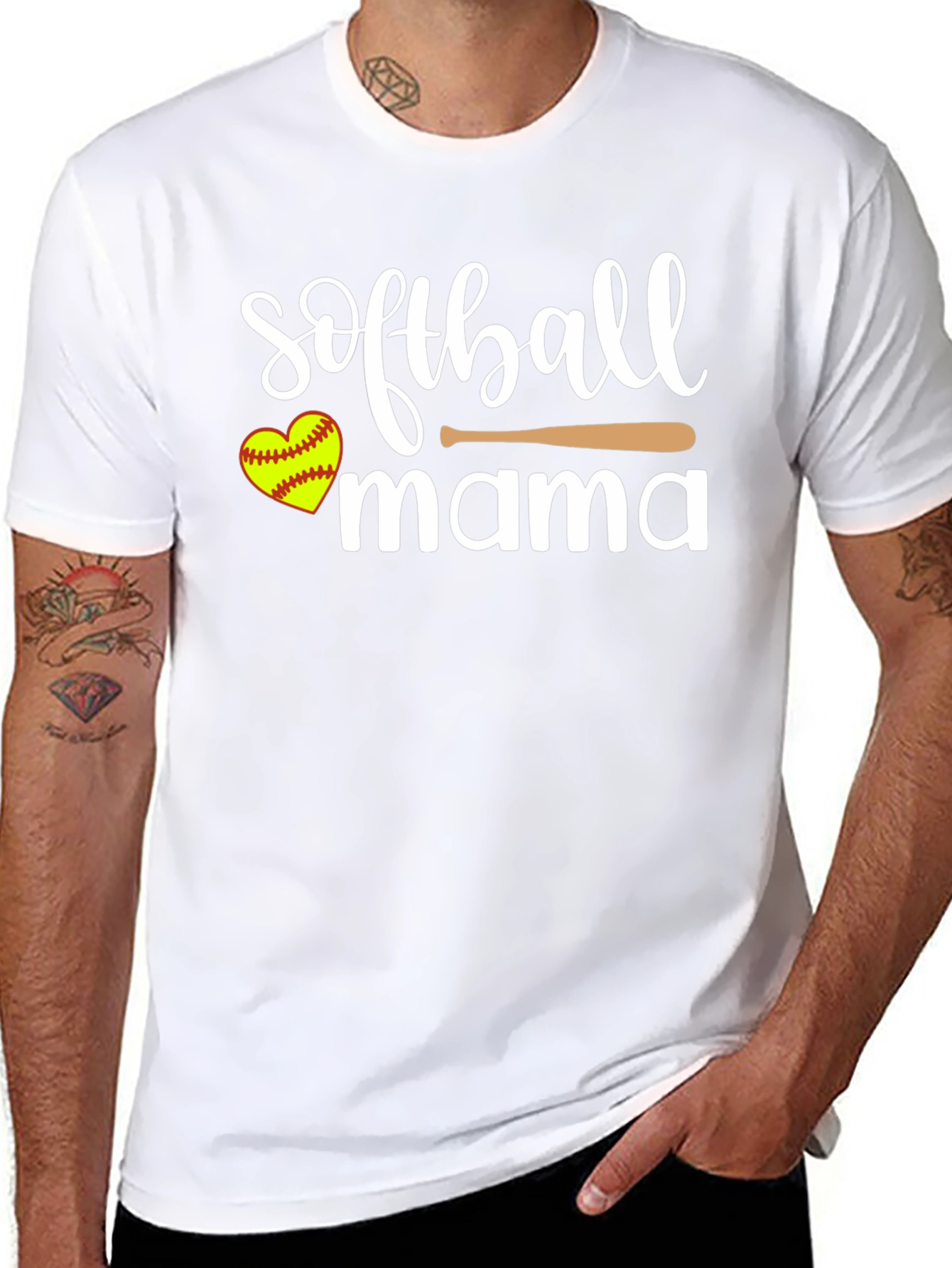 Softball Mama Graphic Tee