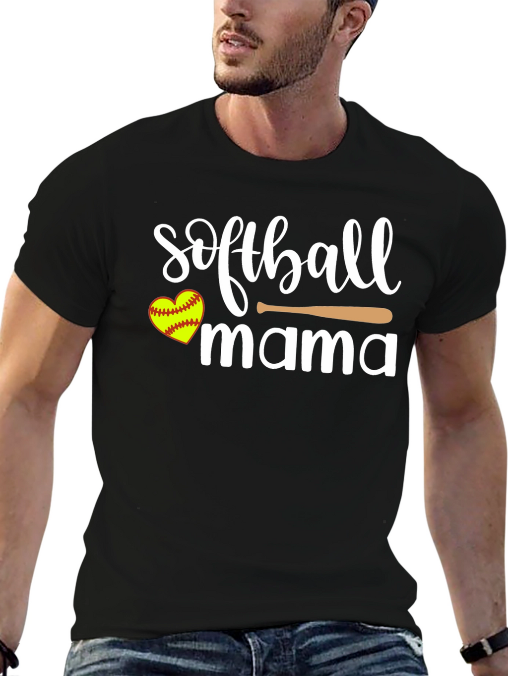 Softball Mama Graphic Tee