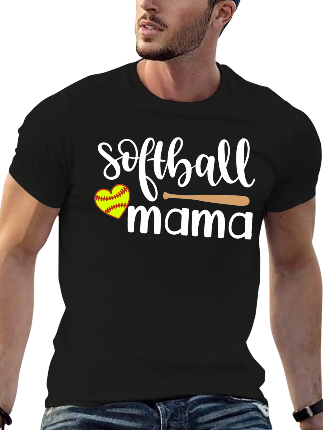 Softball Mama Graphic Tee