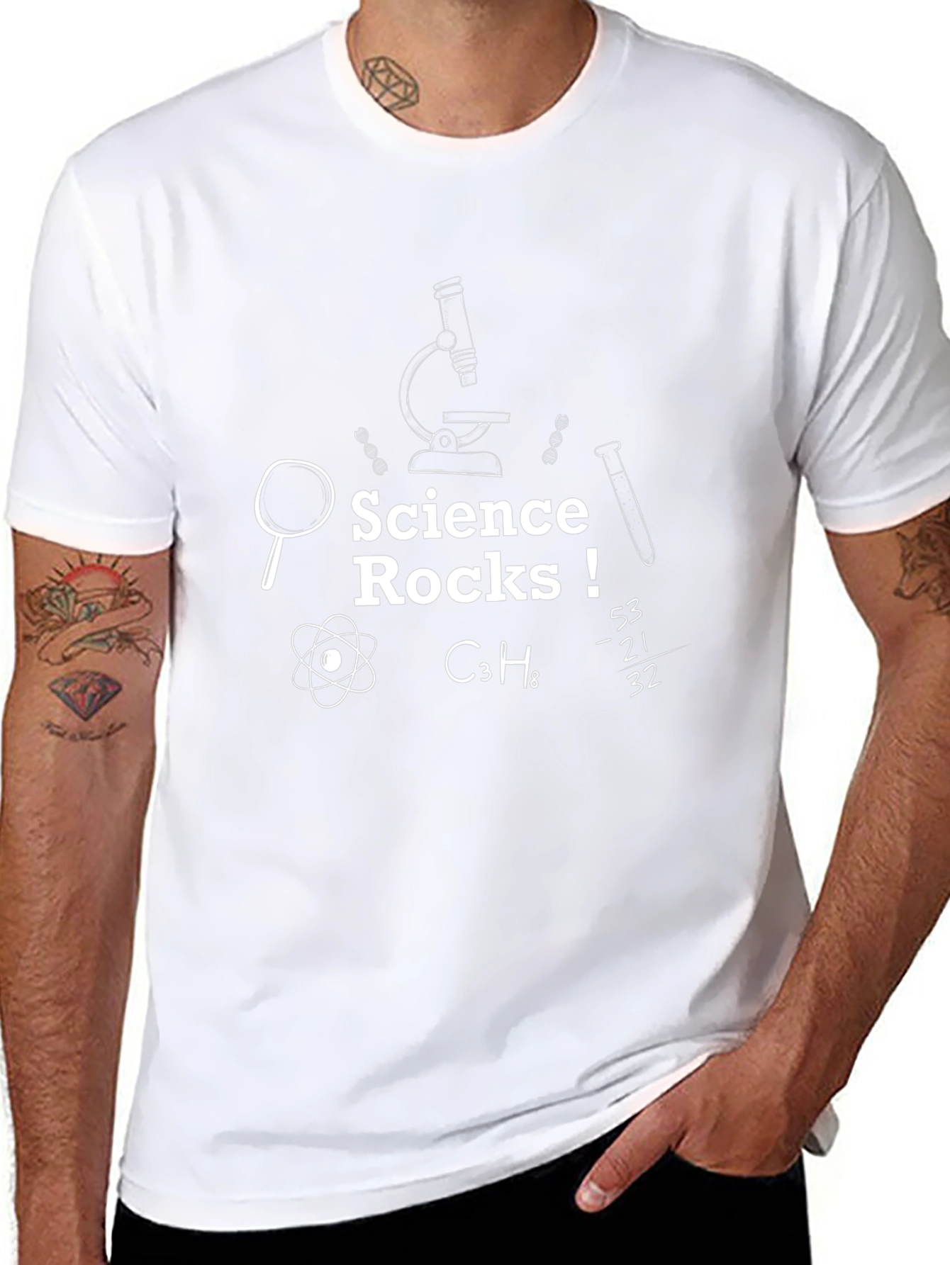 Science Rocks Graphic T-Shirt