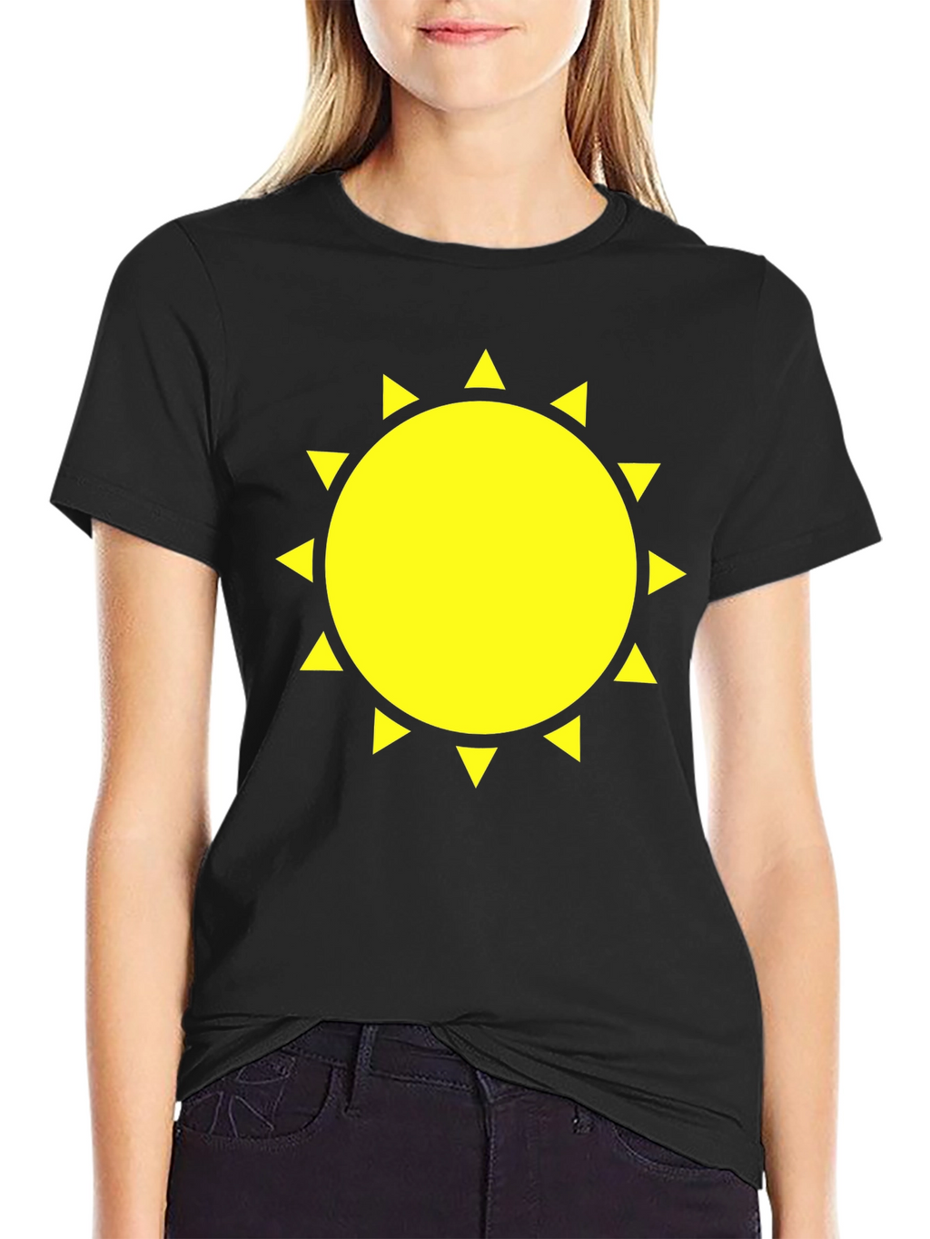 Sunny Graphic Black T-Shirt - Mens
