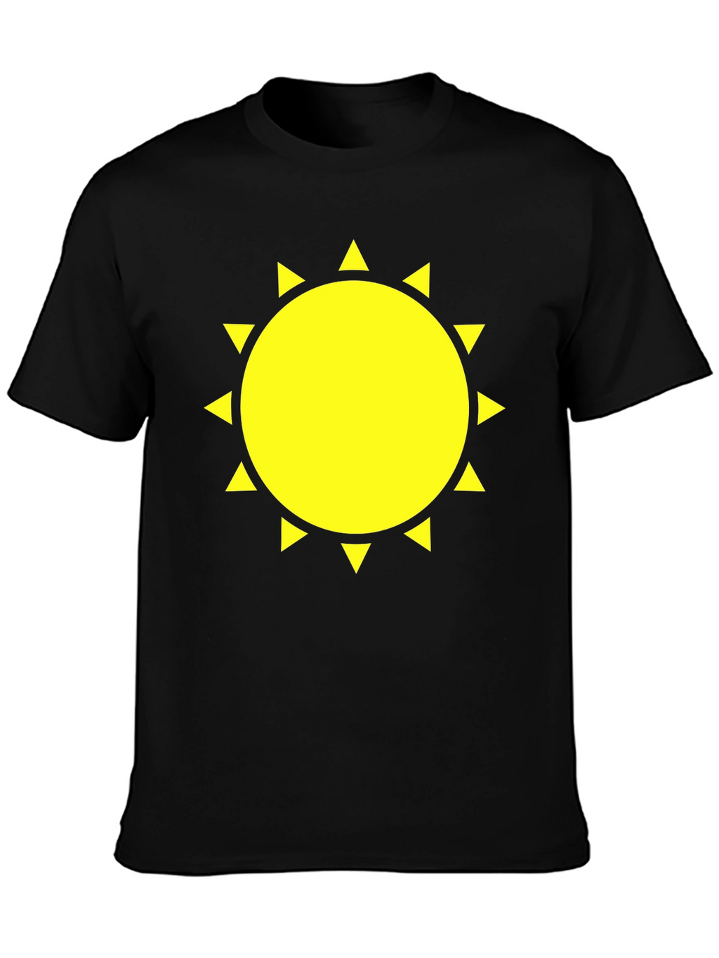Sunny Graphic Black T-Shirt - Mens