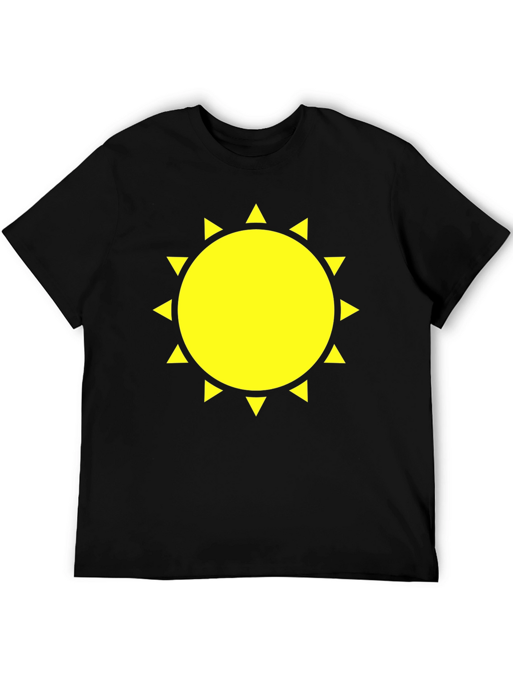 Sunny Graphic Black T-Shirt - Mens