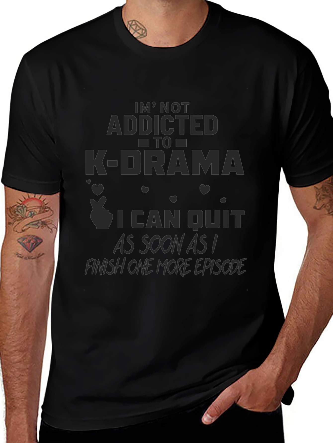 K-Drama Addict T-Shirt - Funny Slogan Tee