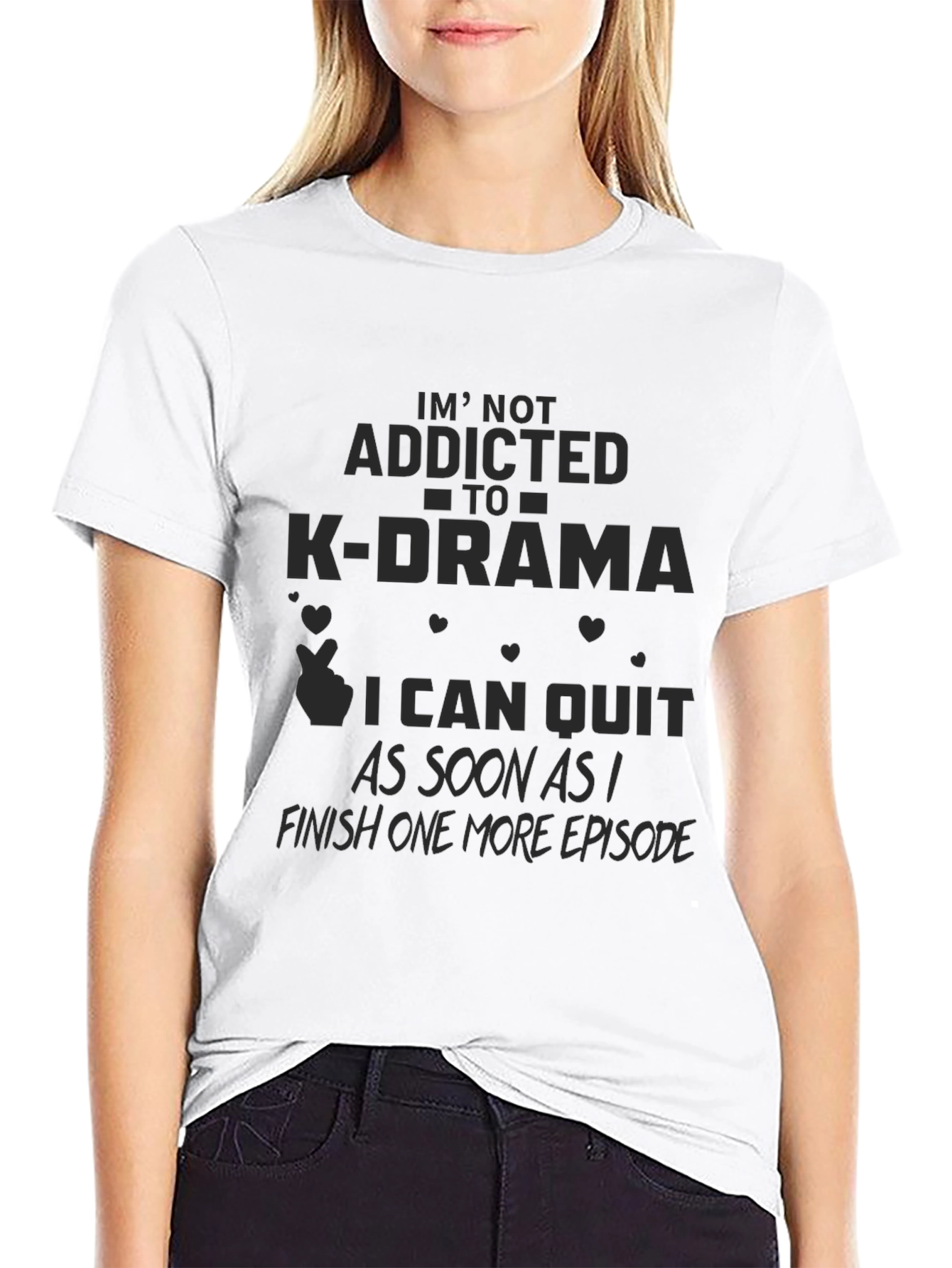 K-Drama Addict T-Shirt - Funny Slogan Tee