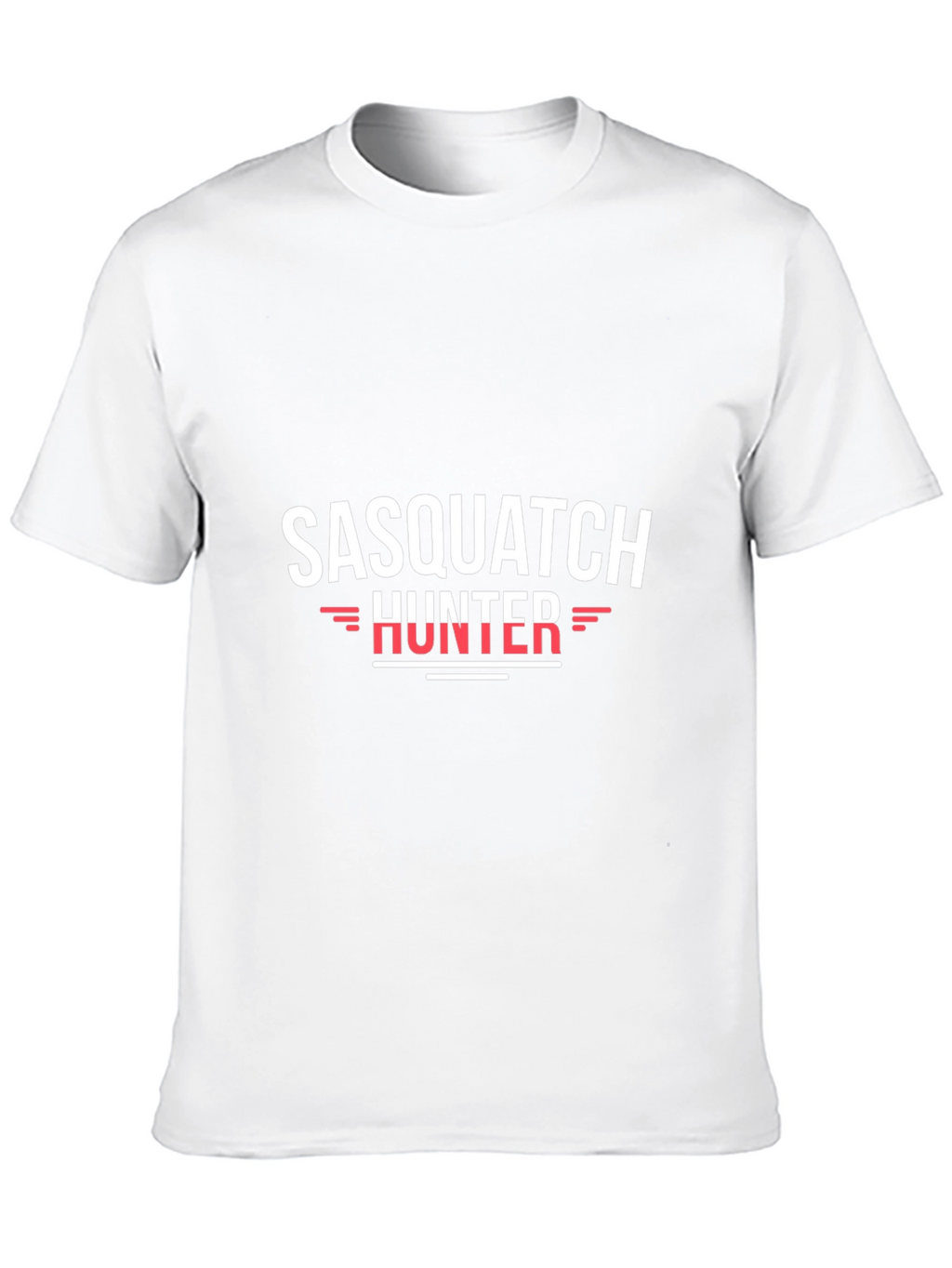 Sasquatch Hunter Black T-Shirt - Novelty Graphic Tee