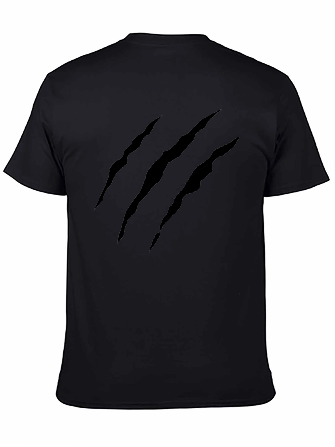 Claw Mark Black T-Shirt - Graphic Tee