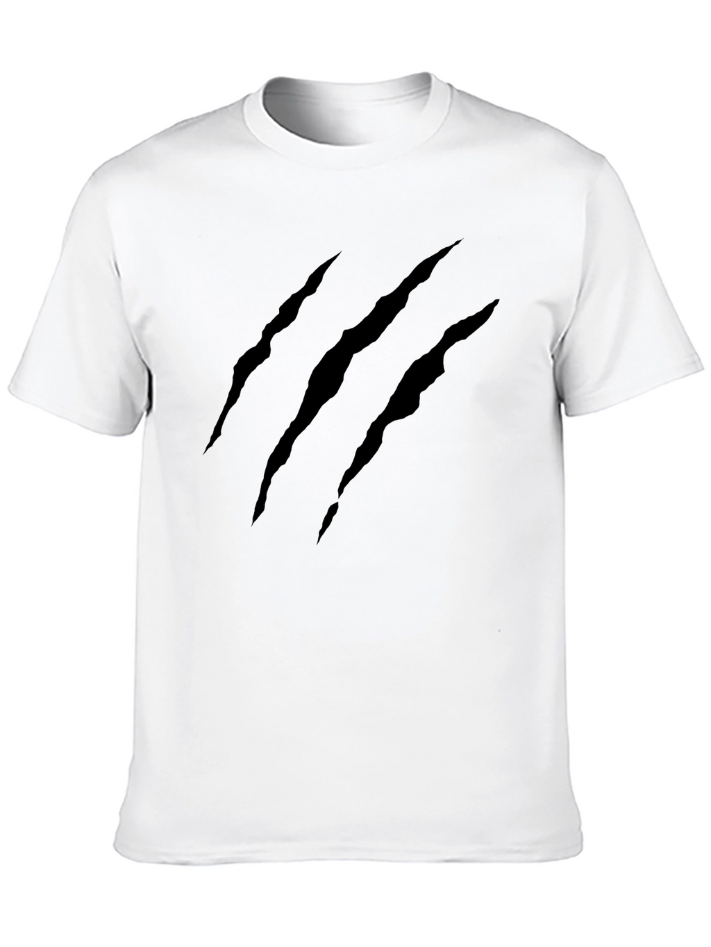 Claw Mark Black T-Shirt - Graphic Tee