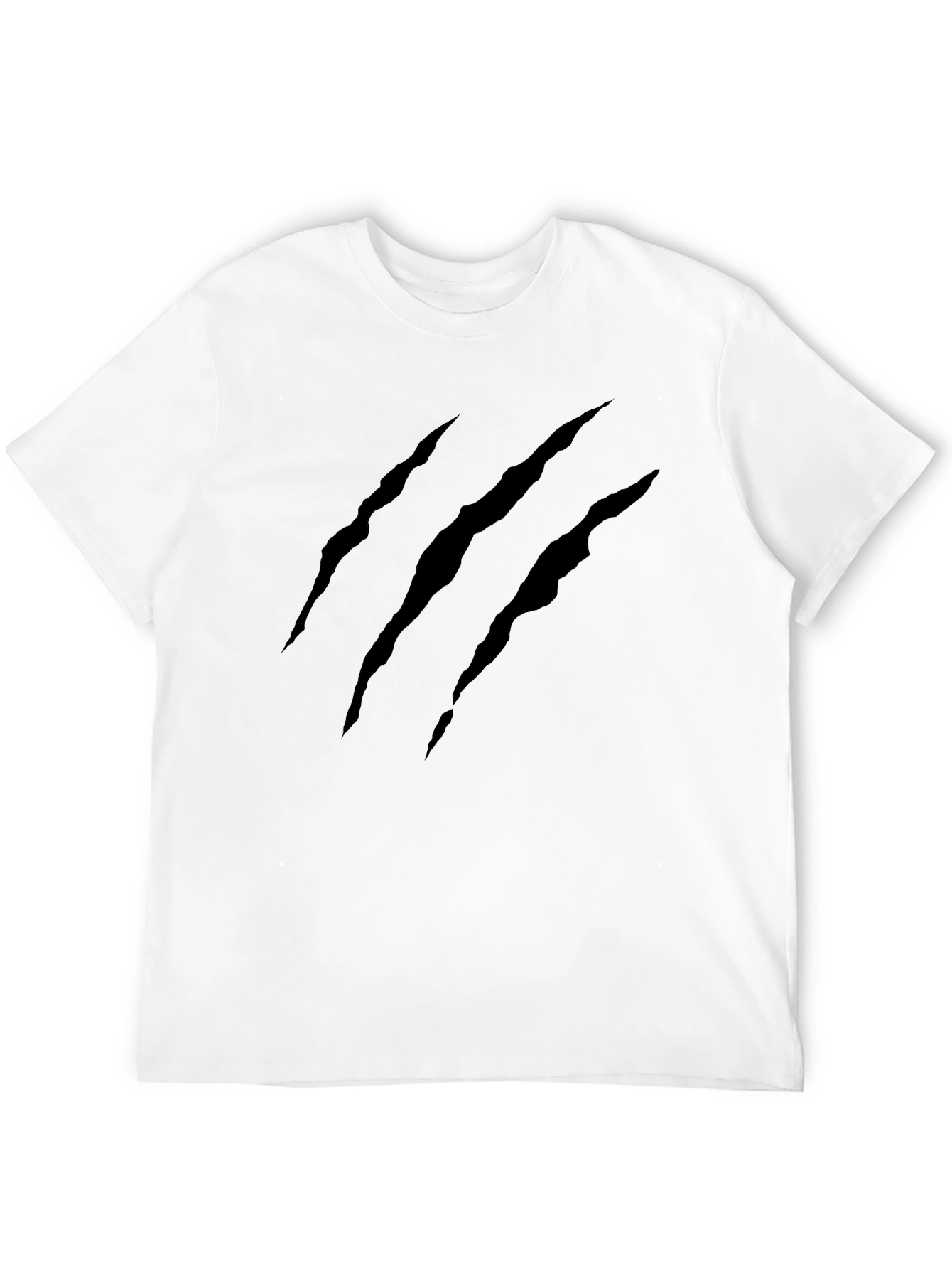Claw Mark Black T-Shirt - Graphic Tee